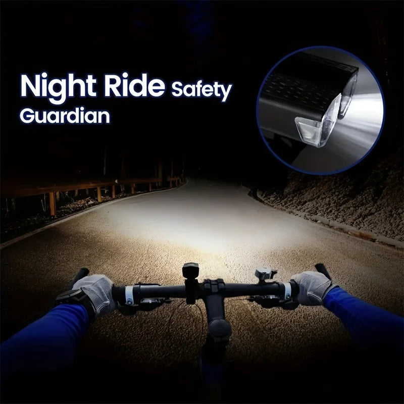 Conjunto de luz de bicicleta mountain bike bicicleta de estrada farol dianteiro e traseiro acessórios de luz de bicicleta