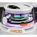 alto-falante bluetooth portatil g200 rgb iluminacao  alto falante magnetico by5,3 mini caixa de som 7 horas de reproducao suporte do tefone