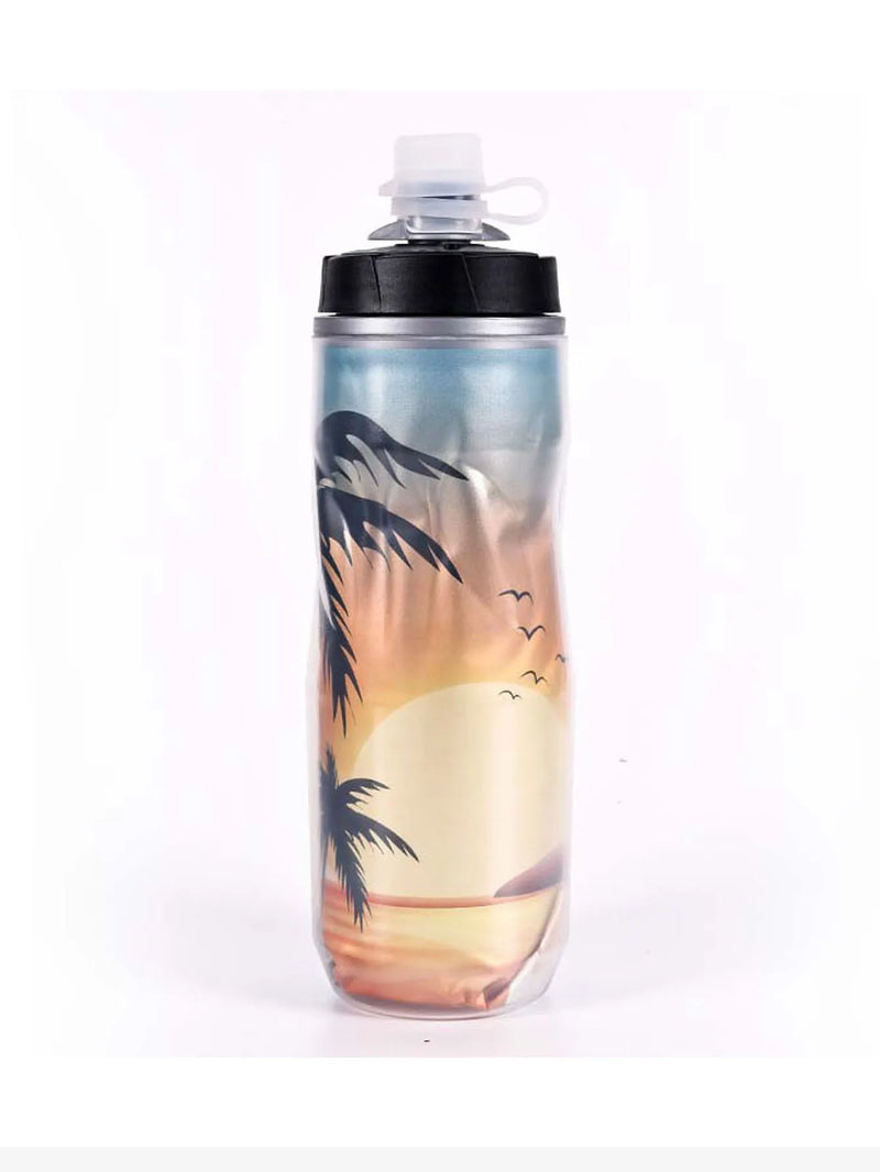 610ML Cycling Keep Cold Water Bottle MTB Road bike Portable Cup Lightweight Outdoor Cycling Water bottle Bike Accessory