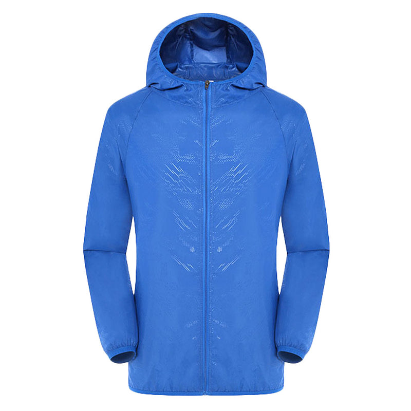 Camping Rain Jacket Men Women Waterproof Sun Protection Clothing Fishing Hunting Clothes Quick Dry Skin Windbreaker With Pocket