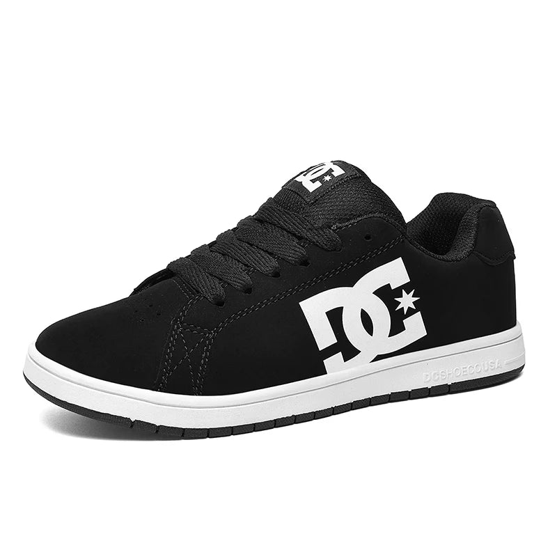 Hot Sale Black Men's Skateboard Shoes Fashion Brand Sneakers for Men Flat Trainer Low top Casual Sneaker Men zapatillas de skate