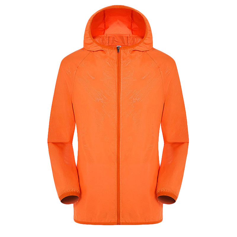 Camping Rain Jacket Men Women Waterproof Sun Protection Clothing Fishing Hunting Clothes Quick Dry Skin Windbreaker With Pocket
