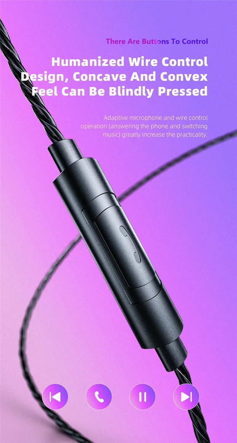 fone QKZ AK6 Pro sterio wifi