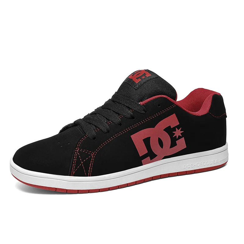 Hot Sale Black Men's Skateboard Shoes Fashion Brand Sneakers for Men Flat Trainer Low top Casual Sneaker Men zapatillas de skate