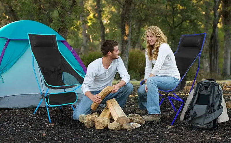 Folding Chair Ultralight Detachable Portable Lightweight Chair Folding Extended Seat  Fishing Camping Home BBQ Garden Hiking