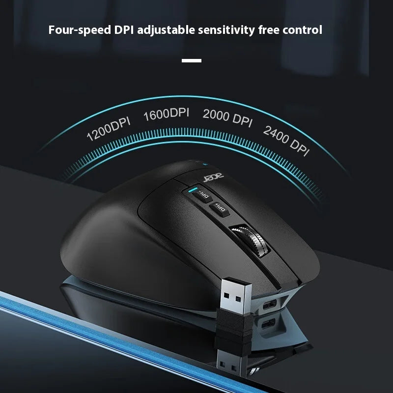 Acer Omr225 Gamer Mouse Bluetooth Wireless Mouse Dual Scroll Ergonomic Mouse Programming Custom 3mode Gaming Mice Office Mouses