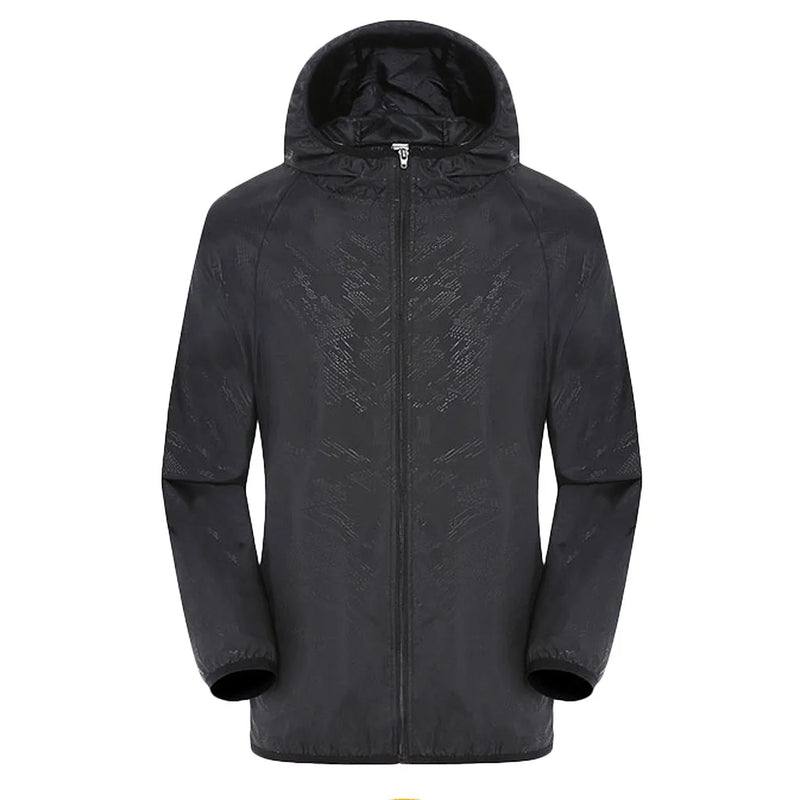 Camping Rain Jacket Men Women Waterproof Sun Protection Clothing Fishing Hunting Clothes Quick Dry Skin Windbreaker With Pocket
