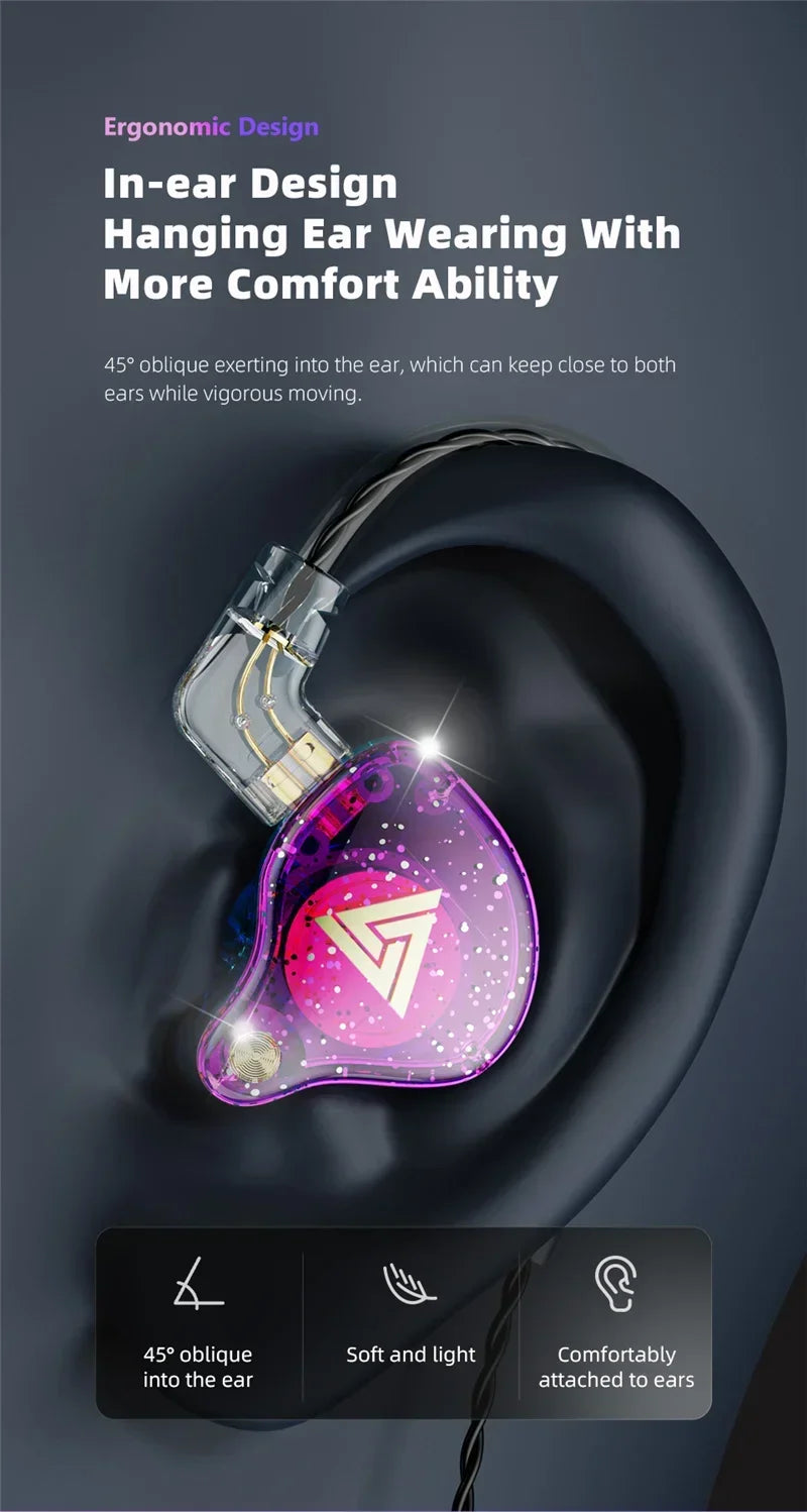 fone QKZ AK6 Pro sterio wifi