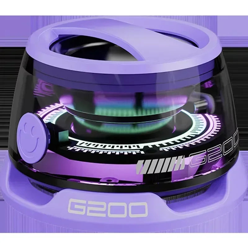 alto-falante bluetooth portatil g200 rgb iluminacao  alto falante magnetico by5,3 mini caixa de som 7 horas de reproducao suporte do tefone