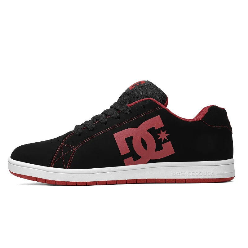 Hot Sale Black Men's Skateboard Shoes Fashion Brand Sneakers for Men Flat Trainer Low top Casual Sneaker Men zapatillas de skate