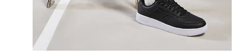 Xtep Women Men Skateboarding Shoes Non-Slip Casual White Couple Skate Sneakers Male Female Luxury Brand Shoes 881219319851