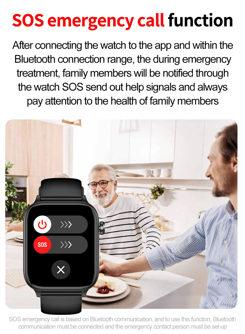 2025 novo monitoramento ecg + ppg relogio inteligente feminino pressao arterial lipidios acido urico feminino rastreador de saude nenstrual smartwatches