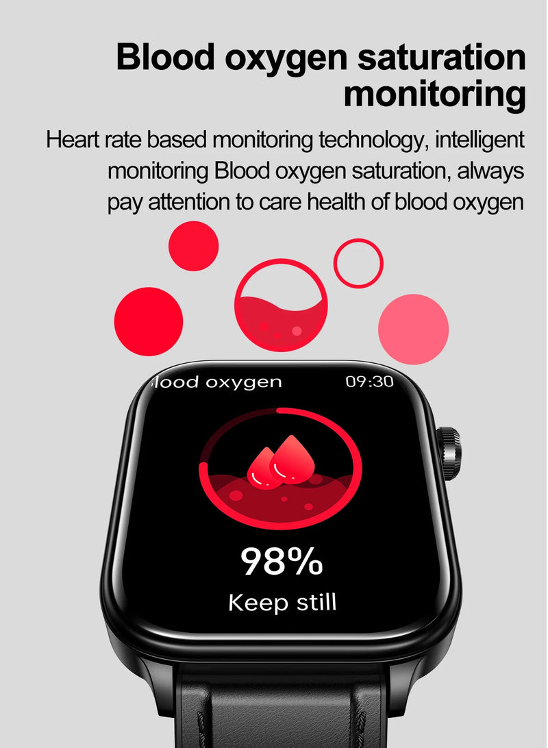 2025 novo monitoramento ecg + ppg relogio inteligente feminino pressao arterial lipidios acido urico feminino rastreador de saude nenstrual smartwatches