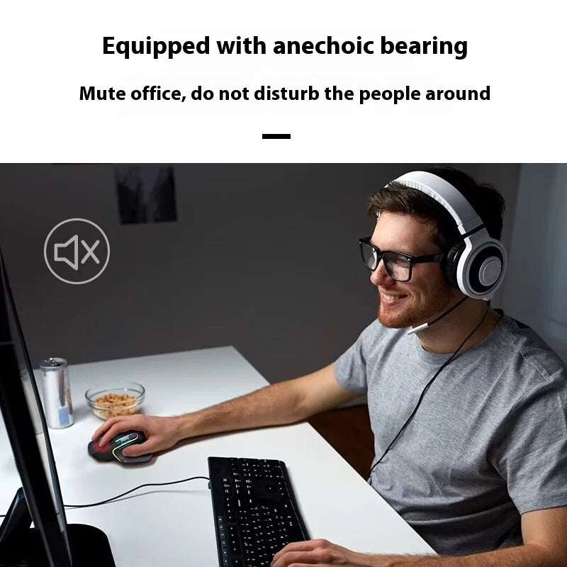 Acer Omr225 Gamer Mouse Bluetooth Wireless Mouse Dual Scroll Ergonomic Mouse Programming Custom 3mode Gaming Mice Office Mouses