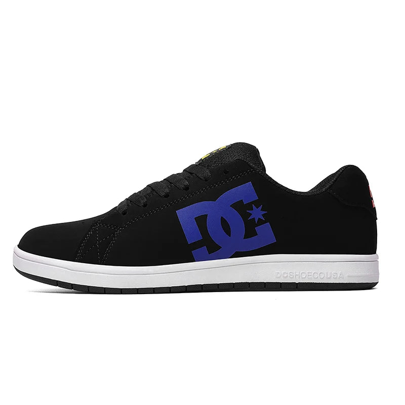 Hot Sale Black Men's Skateboard Shoes Fashion Brand Sneakers for Men Flat Trainer Low top Casual Sneaker Men zapatillas de skate