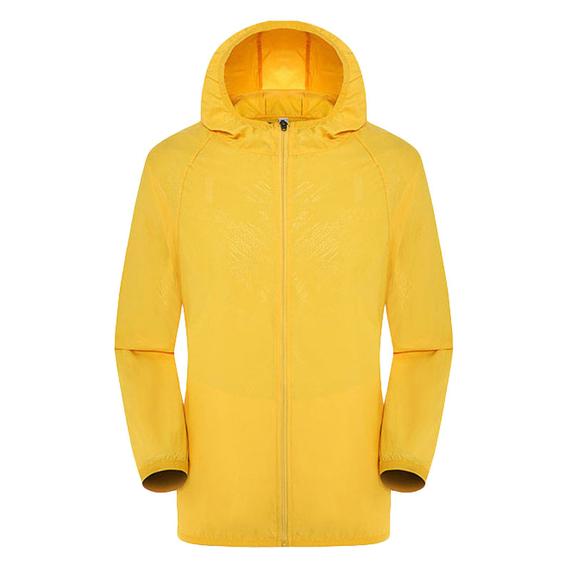 Camping Rain Jacket Men Women Waterproof Sun Protection Clothing Fishing Hunting Clothes Quick Dry Skin Windbreaker With Pocket