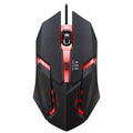 1 PC ITLY M01 Sports LED Luminous Backlit USB Wired Gaming Mouse for Desktop PC Laptop Office Computer Gaming Mouse