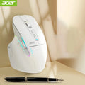Acer Omr225 Gamer Mouse Bluetooth Wireless Mouse Dual Scroll Ergonomic Mouse Programming Custom 3mode Gaming Mice Office Mouses